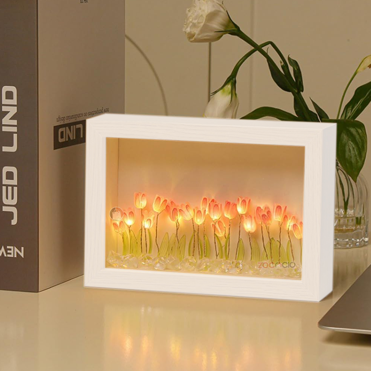 Cuadro Portarretrato Decorativo De Tulip